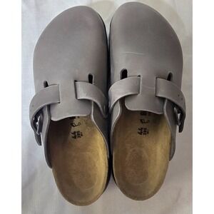 Birkenstock Boston Super Grip Clogs Uniform Work Shoes Grey EU 44 US M11